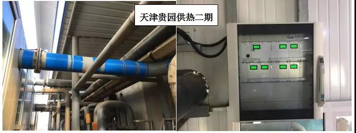 天津贵园供热二期安装轻雨环保电子除垢仪照片